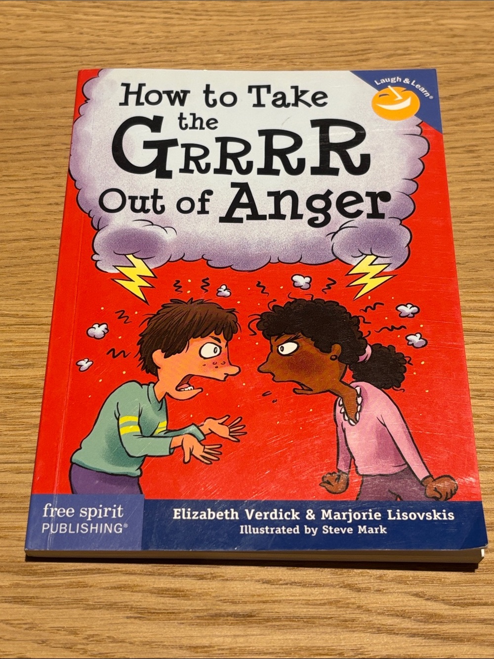 How to Take the Grrr Out of Anger - Bright Red Children’s Book